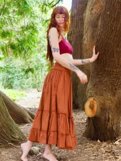 The TwoSisters Ibiza|Gypsy-About You Rok Warm Oranje