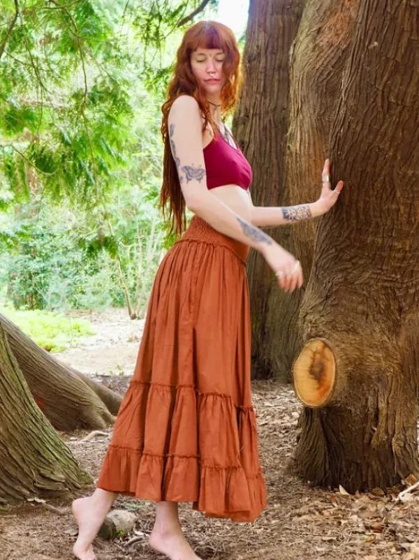 The TwoSisters Ibiza|Gypsy-About You Rok Warm Oranje