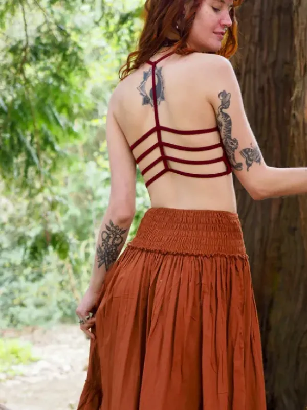 The TwoSisters Ibiza|Gypsy-About You Rok Warm Oranje