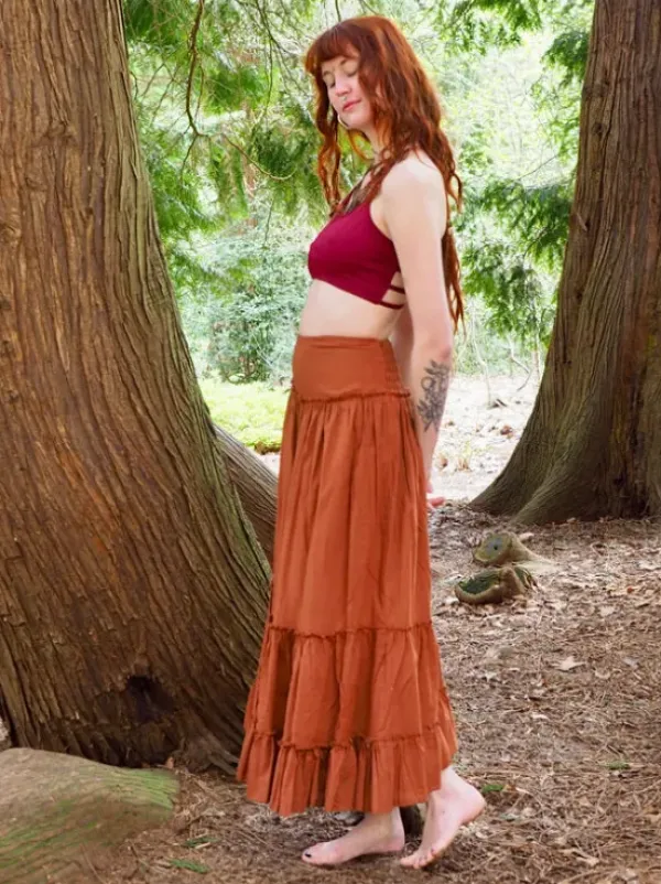 The TwoSisters Ibiza|Gypsy-About You Rok Warm Oranje