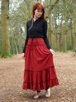 The TwoSisters Ibiza|Gypsy-About You Rok Warm Rood