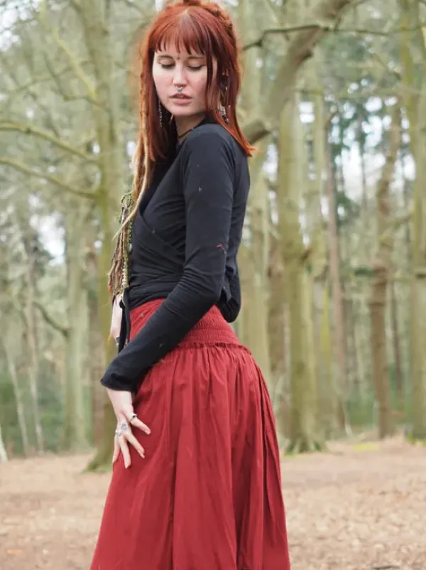 The TwoSisters Ibiza|Gypsy-About You Rok Warm Rood