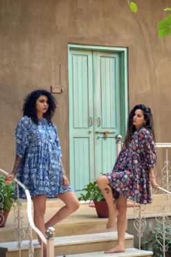 The TwoSisters Bohemian|Bohemian Jurken-Alice korte Jurk