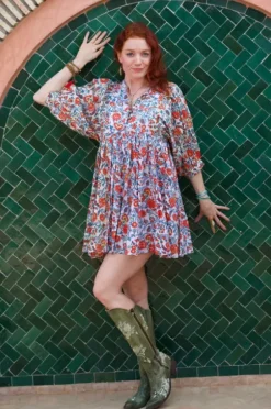 The TwoSisters Bohemian|Bohemian Jurken-Alice Korte Jurk