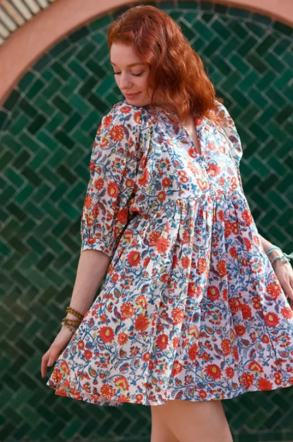 The TwoSisters Bohemian|Bohemian Jurken-Alice Korte Jurk