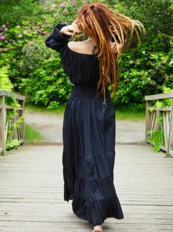 The TwoSisters Plus Size|Plus Size-Athena Jurk Zwart