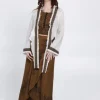 The TwoSisters Tops|Nomad Chic Collectie-Aurora Top Gebroken wit