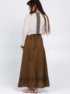 The TwoSisters Tops|Nomad Chic Collectie-Aurora Top Gebroken wit