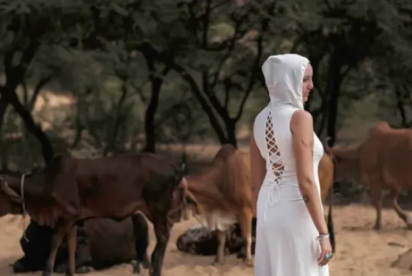 The TwoSisters Gypsy|Zomer-Avalon Dress Wit