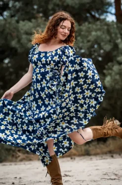 The TwoSisters Gypsy|Zomer-Belle Jurk Bloemen