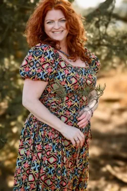 The TwoSisters Gypsy|Zomer-Belle Jurk Colour Explosie