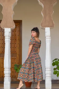The TwoSisters Gypsy|Zomer-Belle Jurk Colour Explosie