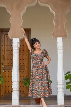 The TwoSisters Gypsy|Zomer-Belle Jurk Colour Explosie
