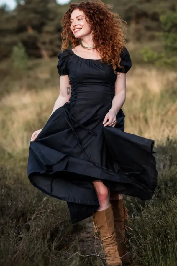 The TwoSisters Gypsy|Zomer-Belle Jurk zwart