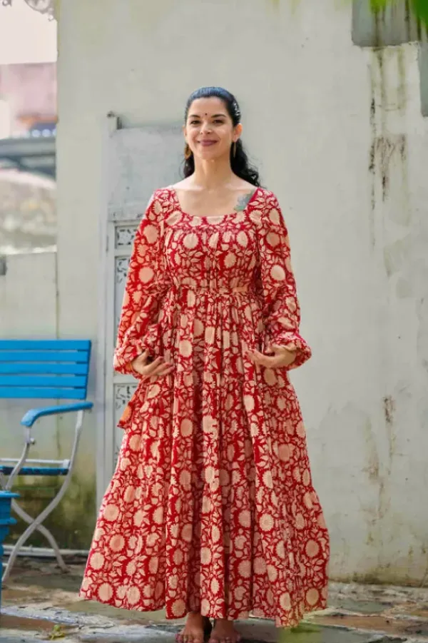 The TwoSisters Plus Size|Bohemian-Bellona Lange Jurk (Limited Edition)