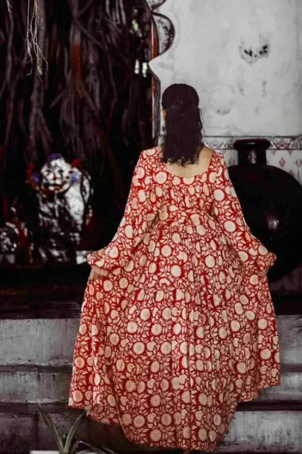 The TwoSisters Plus Size|Bohemian-Bellona Lange Jurk (Limited Edition)