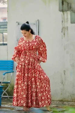 The TwoSisters Plus Size|Bohemian-Bellona Lange Jurk (Limited Edition)