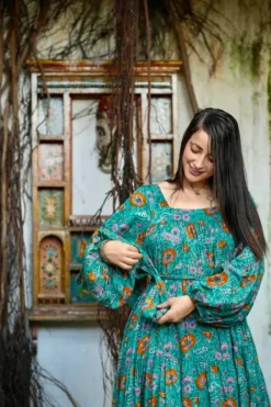 The TwoSisters Plus Size|Bohemian-Bellona Lange Jurk (Limited Edition)