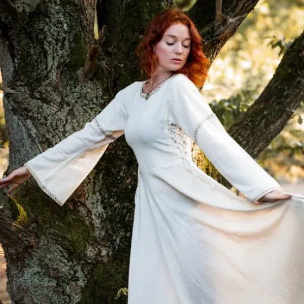 The TwoSisters Plus Size|Plus Size-Berkana Gebroken wit (t/m maat 52)
