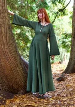 The TwoSisters Plus Size|Plus Size-Berkana Jurk Groen (t/m maat 52)