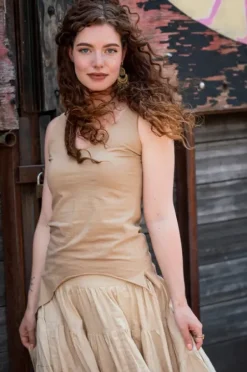 The TwoSisters Tops|Zomer-Best Top Ever Beige