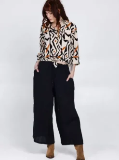 The TwoSisters Tops|Lange Mouw-Blouse Amalfi