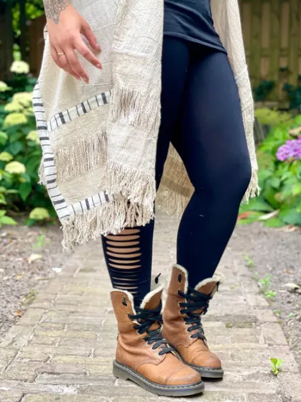 The TwoSisters Plus Size-Bohemian Kimono Beige