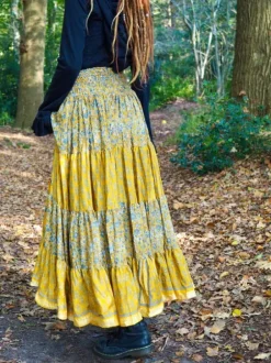 The TwoSisters Zijden Rokken|Zijden Bohemian Rokken-Bohemian Rok 529