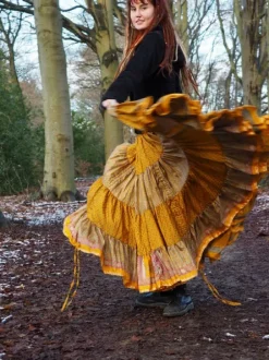 The TwoSisters Zijden Rokken|Zijden Bohemian Rokken-Bohemian Rok 232