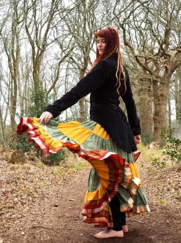 The TwoSisters Zijden Rokken|Zijden Bohemian Rokken-Bohemian Rok 78