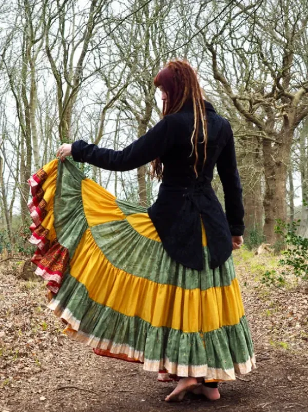 The TwoSisters Zijden Rokken|Zijden Bohemian Rokken-Bohemian Rok 78
