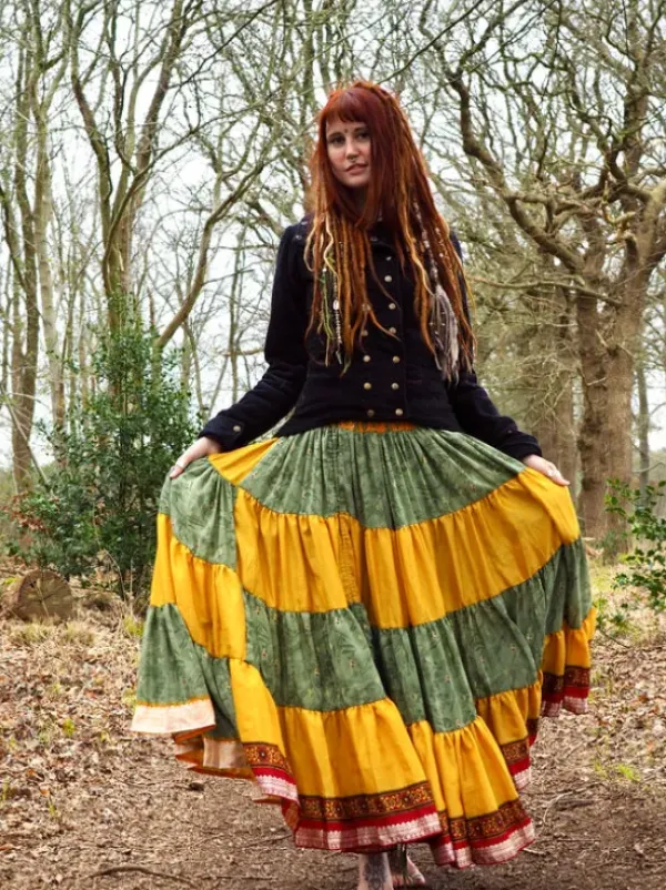The TwoSisters Zijden Rokken|Zijden Bohemian Rokken-Bohemian Rok 78