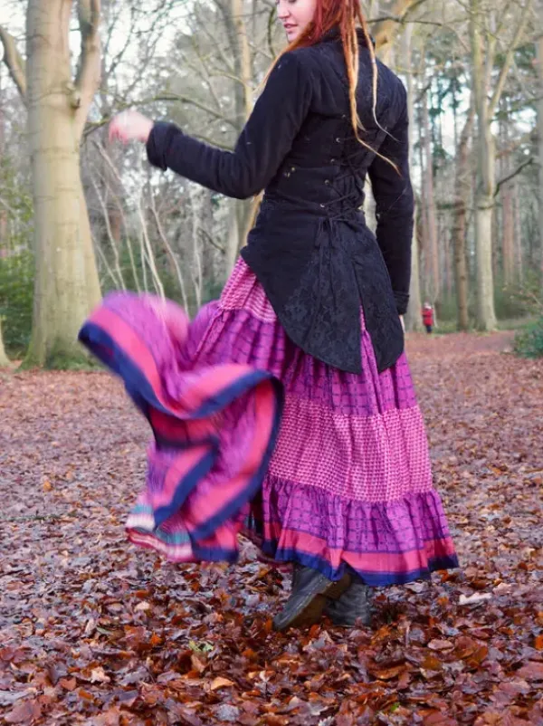 The TwoSisters Zijden Rokken|Zijden Bohemian Rokken-Bohemian Rok 87