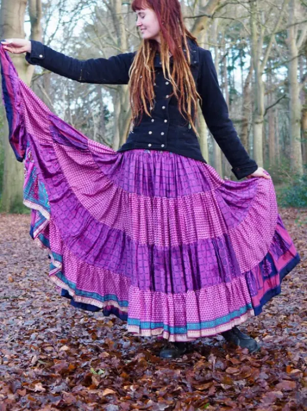 The TwoSisters Zijden Rokken|Zijden Bohemian Rokken-Bohemian Rok 87