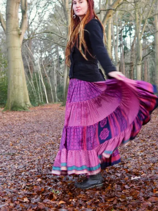 The TwoSisters Zijden Rokken|Zijden Bohemian Rokken-Bohemian Rok 87