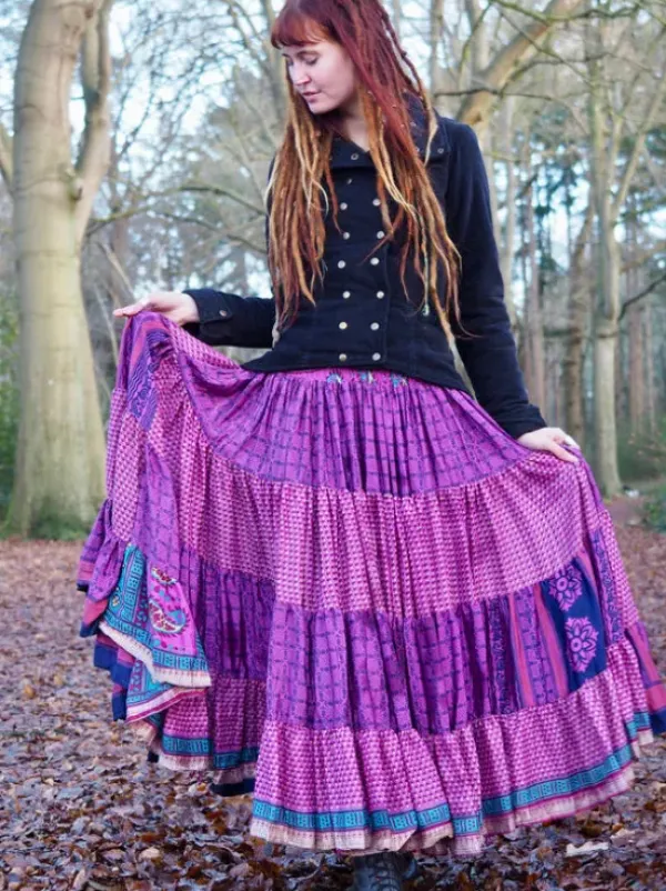 The TwoSisters Zijden Rokken|Zijden Bohemian Rokken-Bohemian Rok 87