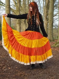 The TwoSisters Zijden Rokken|Zijden Bohemian Rokken-Bohemian Rok 5