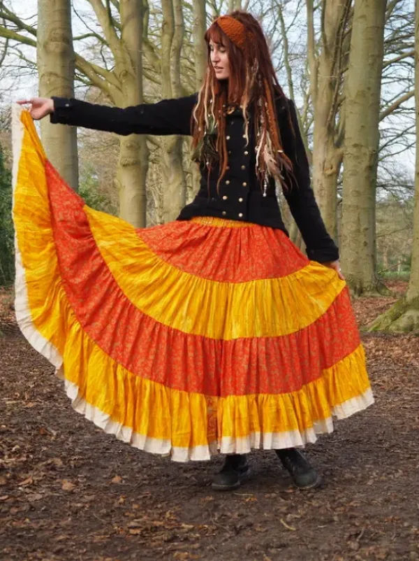 The TwoSisters Zijden Rokken|Zijden Bohemian Rokken-Bohemian Rok 5