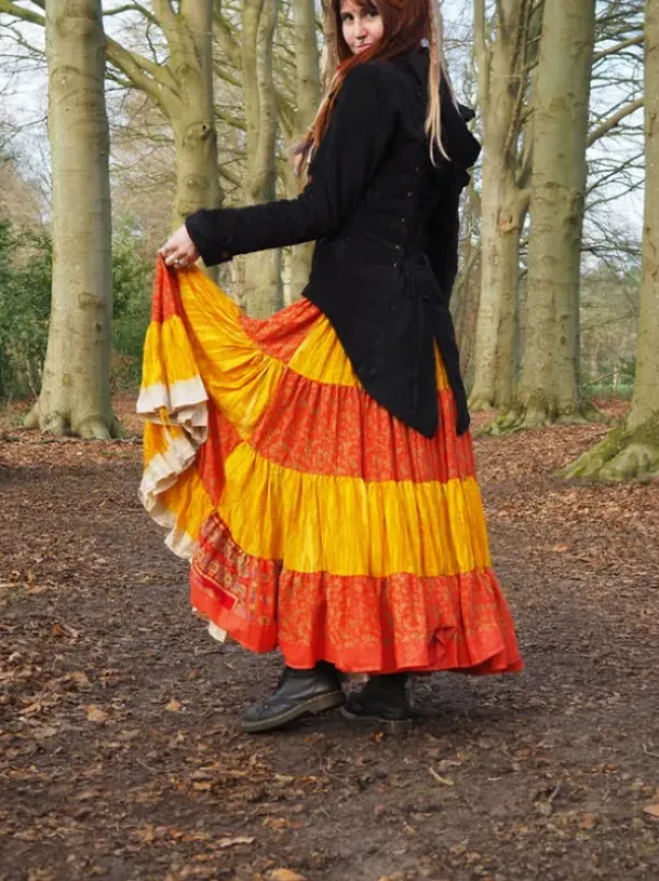 The TwoSisters Zijden Rokken|Zijden Bohemian Rokken-Bohemian Rok 5