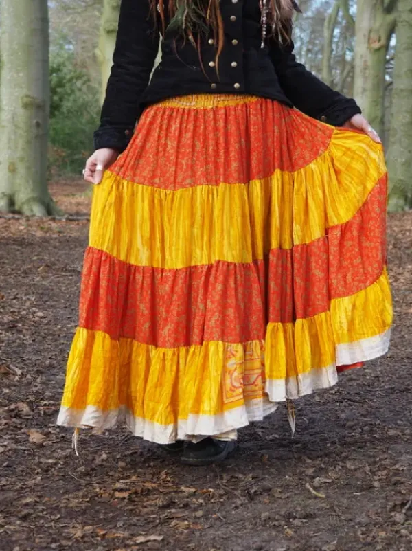 The TwoSisters Zijden Rokken|Zijden Bohemian Rokken-Bohemian Rok 5