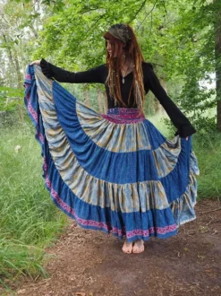 The TwoSisters Zijden Rokken|Zijden Bohemian Rokken-Bohemian Rok 435