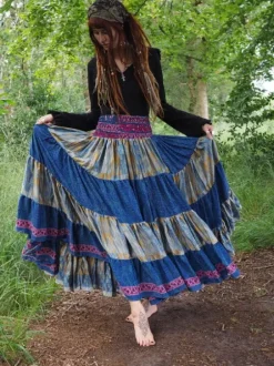 The TwoSisters Zijden Rokken|Zijden Bohemian Rokken-Bohemian Rok 435
