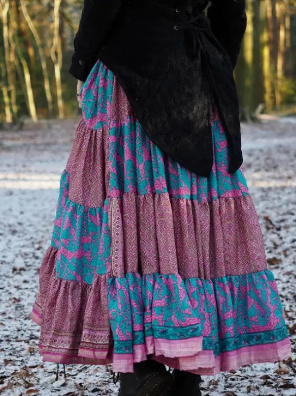 The TwoSisters Zijden Rokken|Zijden Bohemian Rokken-Bohemian Rok 248