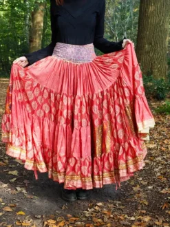 The TwoSisters Zijden Rokken|Zijden Bohemian Rokken-Bohemian Rok 533
