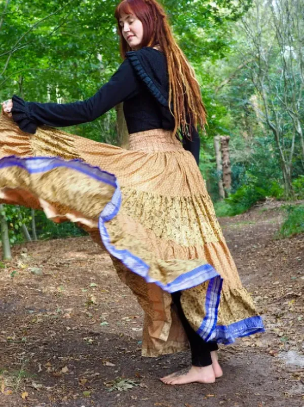 The TwoSisters Zijden Rokken|Zijden Bohemian Rokken-Bohemian Rok 527