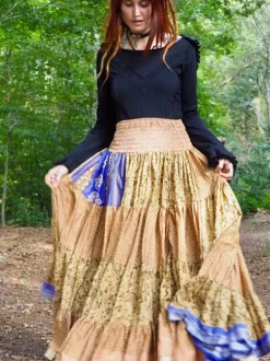 The TwoSisters Zijden Rokken|Zijden Bohemian Rokken-Bohemian Rok 527