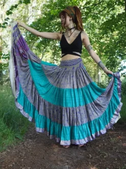 The TwoSisters Zijden Rokken|Zijden Bohemian Rokken-Bohemian Rok 469
