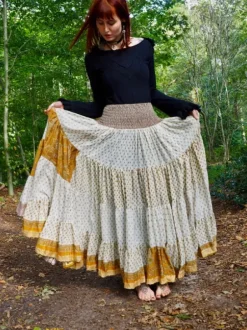 The TwoSisters Zijden Rokken|Zijden Bohemian Rokken-Bohemian Rok 495