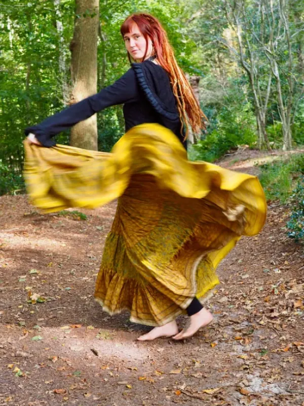 The TwoSisters Zijden Rokken|Zijden Bohemian Rokken-Bohemian Rok 511