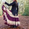 The TwoSisters Zijden Rokken|Zijden Bohemian Rokken-Bohemian Rok 80